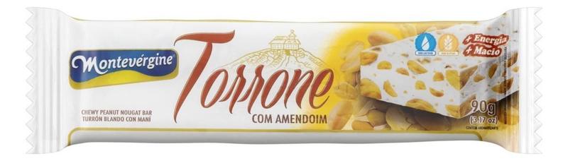 Imagem de Kit c/ 4 Torrone de Amendoim Montevergine 90 g