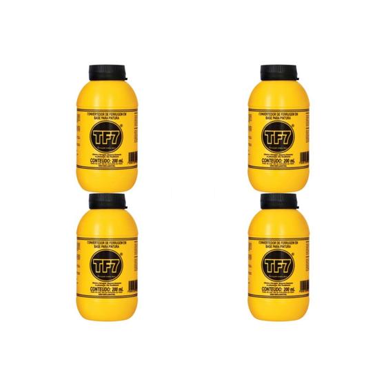 Imagem de Kit C/4 - Xadrez Convertedor De Ferrugem Tf7 200Ml
