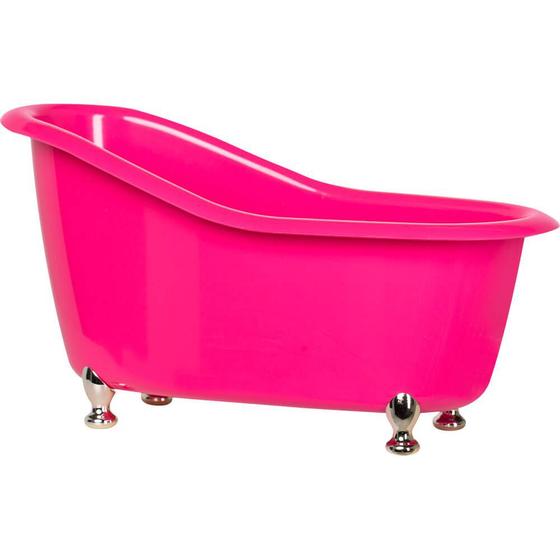 Kit C/5 Banheiras Beauty Rosa Pink Poliestireno 1 Litro 25cm é ruim? Kit C/5 Banheiras Beauty Rosa Pink Poliestireno 1 Litro 25cm é boa?