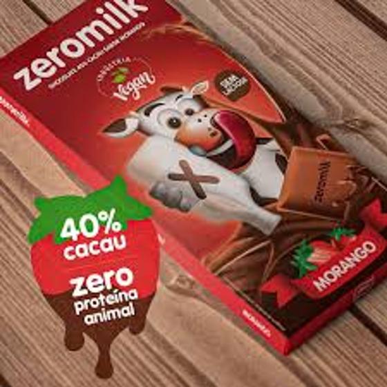 Imagem de kit c/5 Chocolates Zeromilk 40% Cacau 20g Cada - Zeromilk