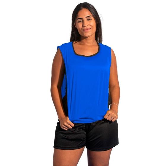 Imagem de Kit C/5 Coletes de Futebol Feminino Treino Jogo 1 Fit