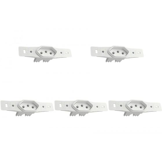 Imagem de Kit C/5 - Conjunto Radial Pollar 1901177 1Tomada 20A S/P