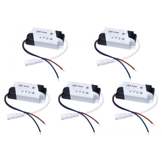 Imagem de Kit C/5 - Driver Reator Fonte para Led Com Conector 48W A...