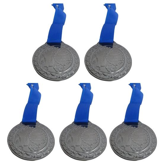 Imagem de Kit C/5 Medalhas de Ouro Prata ou Bronze Honra ao Merito 943