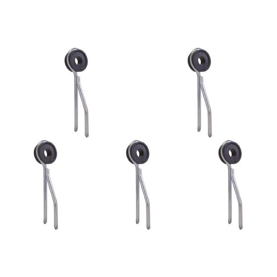 Imagem de Kit C/5 - Para-Raio Isolador Reforcado Com Grapa Para Chu...