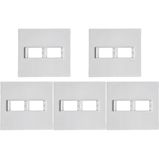 Imagem de Kit C/5 - Placa Conjunto Modular Ilumi Vivaz 4X4 1 Modulo...