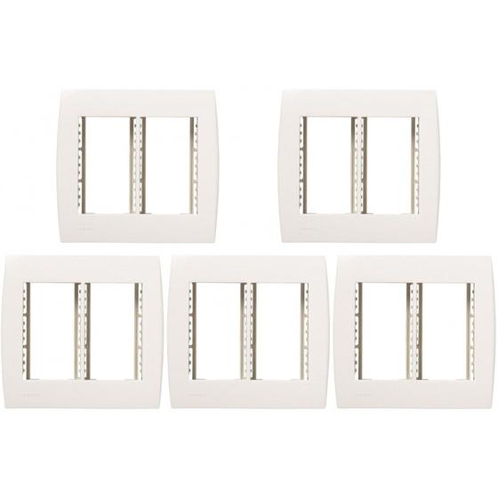 Imagem de Kit C/5 - Placa Soprano Ilus 4X4 (6 Modulos Horizontal)  ...