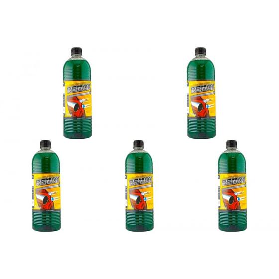 Imagem de Kit C/5 - Removedor De Ferrugem Remox 1000 Ml