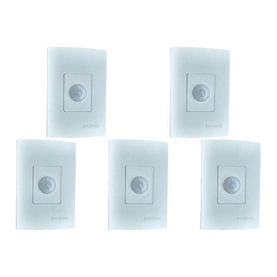 Imagem de Kit C/5 - Sensor Presenca Qualitronix Emb C/Foto Qi2M