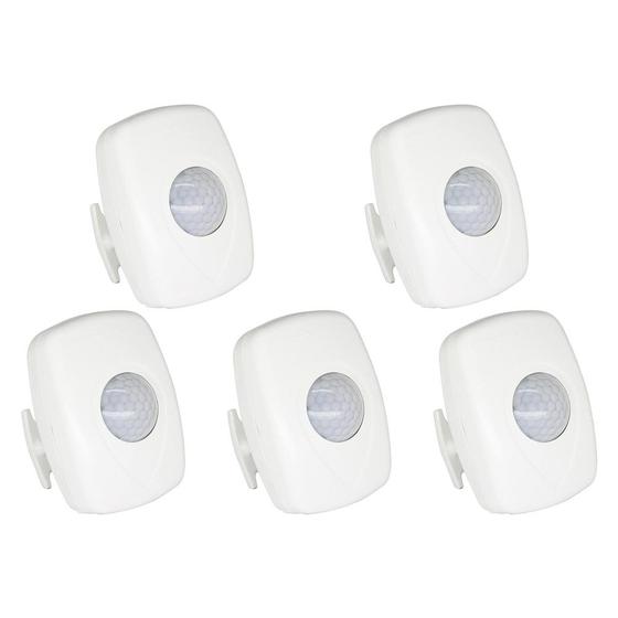 Imagem de Kit C/5 - Sensor Presenca Qualitronix Teto Sob Qa23M