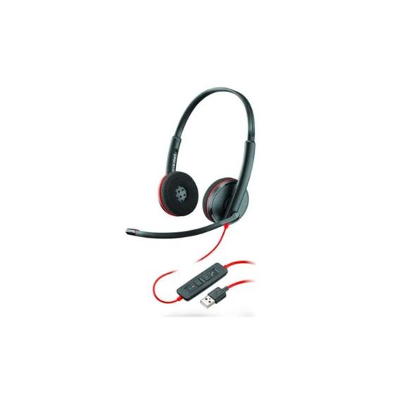 Fone de Ouvido Kit 5 Headset Blackwire Plantronics C3220