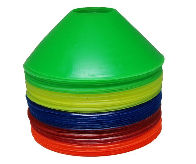 Kit C/ 50 Unidades Cone Demarcatório Half Cone Chapéu Chinês Menor preço em Kit C/ 50 Unidades Cone Demarcatório Half Cone Chapéu Chinês