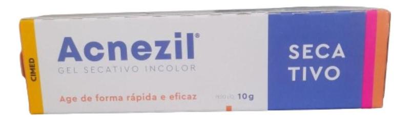 Imagem de Kit c/ 6 Acnezil Gel Antiacne Secativo 10g Cimed Incolor