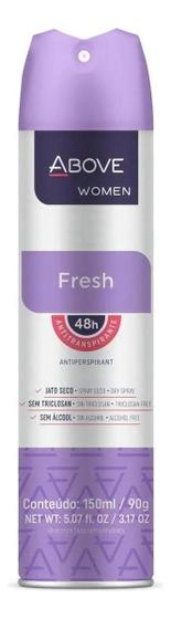 Imagem de Kit c/ 6 Antitranspirante Fresh 150ml Above Women