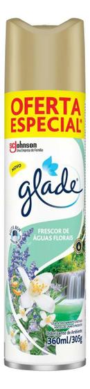 Imagem de Kit c/ 6 Aromatizante Glade Doce Aguas Florais 360 ml