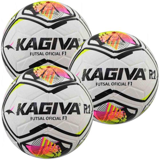Imagem de Kit C/ 6 Bolas Infantil Kagiva R1 F1 Sub 7 Futsal