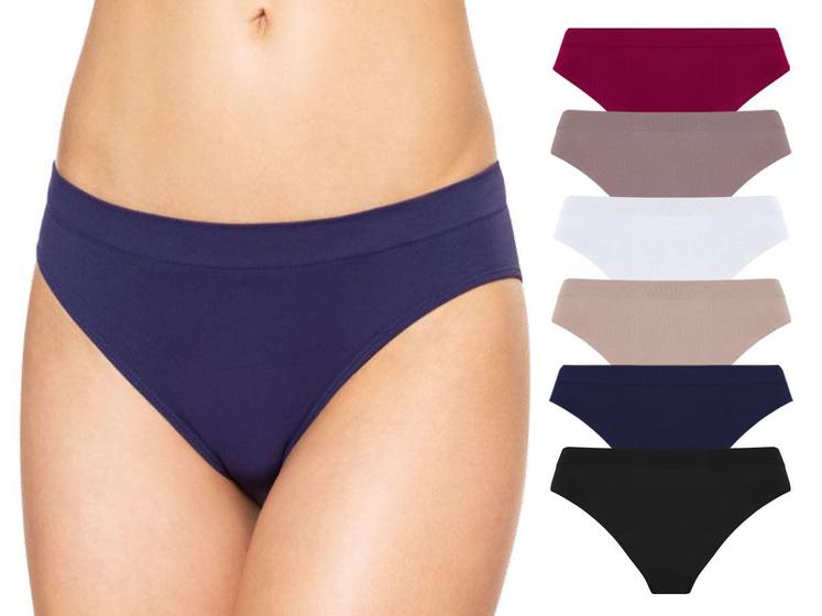 Menor preço em Kit C/ 6 Calcinhas Loba Lupo 40400-001  P Ao Eg