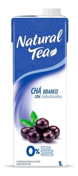 Imagem de Kit c/ 6 Cha Branco Sabor Jabuticaba Natural Tea 1l