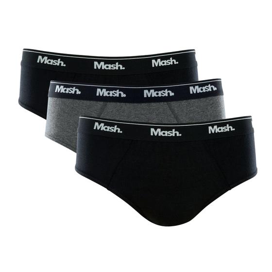 Imagem de Kit C/6 Cueca Slip Mash Ref. 010.04