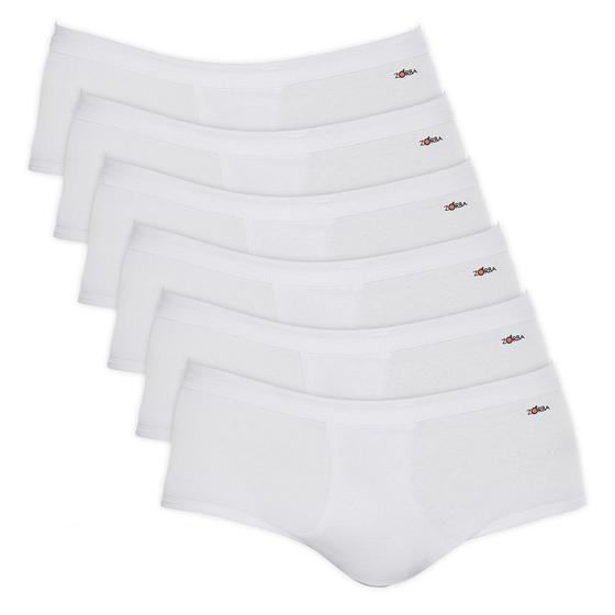 Imagem de Kit c/ 6 Cuecas Linea Branco - M