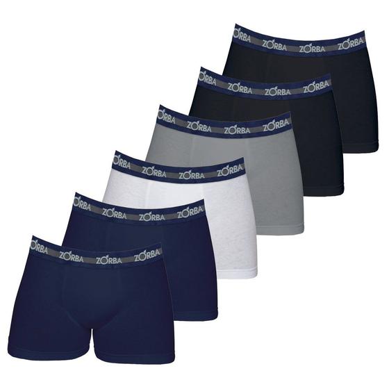 Imagem de Kit c/6 Cuecas Zorba Boxer Max - 0702