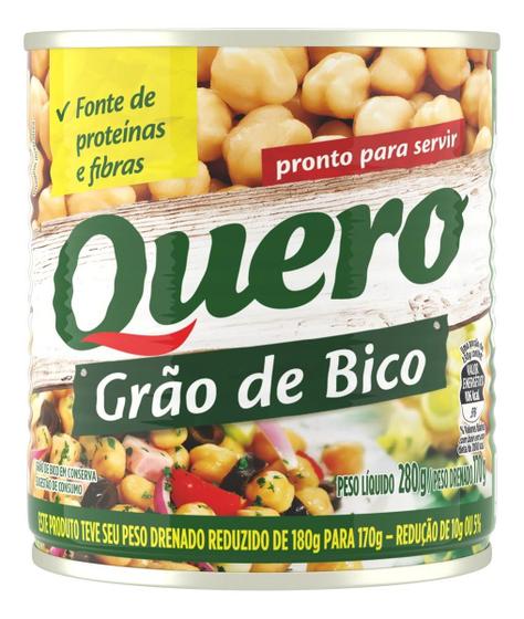 Imagem de Kit c/ 6 Grao de Bico em Conserva Pronto Para Servir Lata