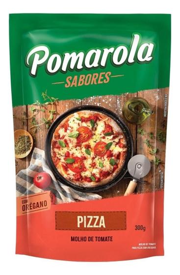 Imagem de Kit c/ 6 Molho de Tomate Pizza Pomarola Sabores 300g