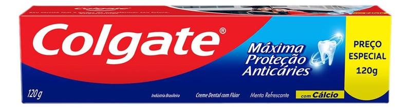 Imagem de Kit c/ 6 Pasta de dentes Colgate Maxima Protecao Anticaries