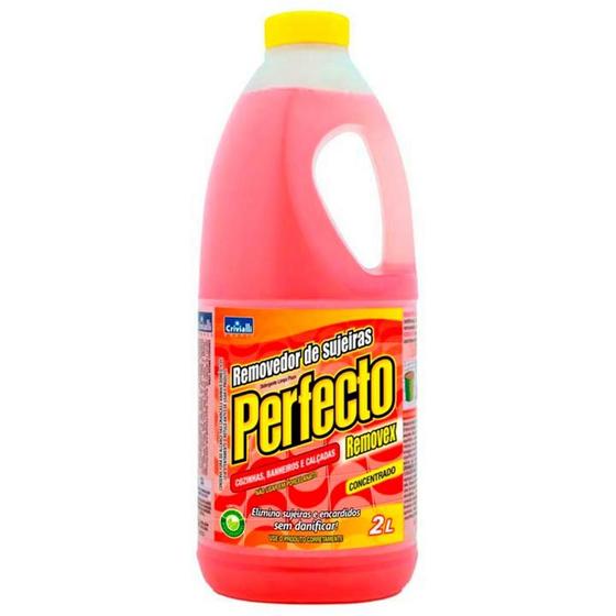 Imagem de Kit c/ 6 Removedor De Sujeiras Perfecto Removex 2L