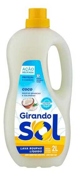 Imagem de Kit c/ 6 Sabao liquido Girando Sol coco e baunilha 2L
