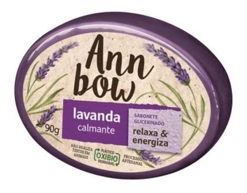 Imagem de Kit c/ 6 Sabonete Barra Glicerinado Lavanda Ann Bow 90g