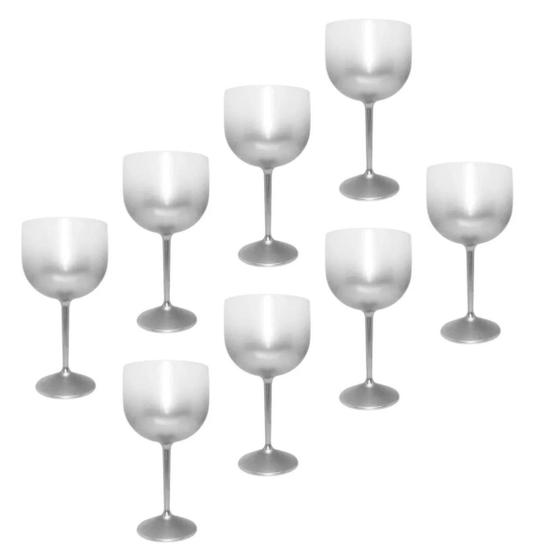 Imagem de KIT C/6 Taças de Gin Acrílico Para Drinks 480ml Coloridas