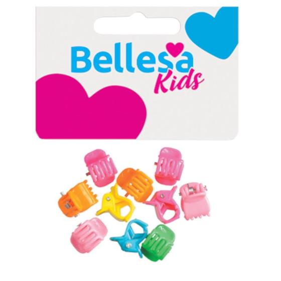Kit c/60 Mini Piranhas Para Cabelo Kids - Bellesa Imagem de Kit c/60 Mini Piranhas Para Cabelo Kids - Bellesa