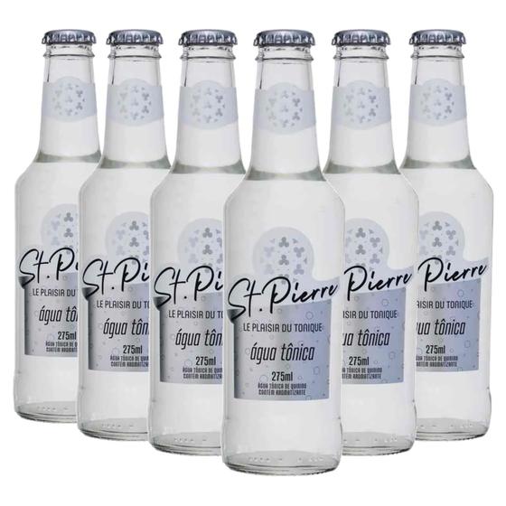 Imagem de Kit c/ 6und Água Tônica  ST PIERRE Tradicional 275ml