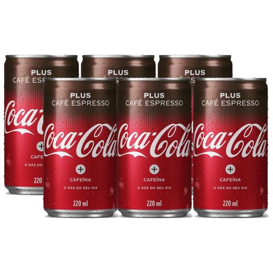 Imagem de Kit c/ 6und COCA-COLA Café Espresso 220ml