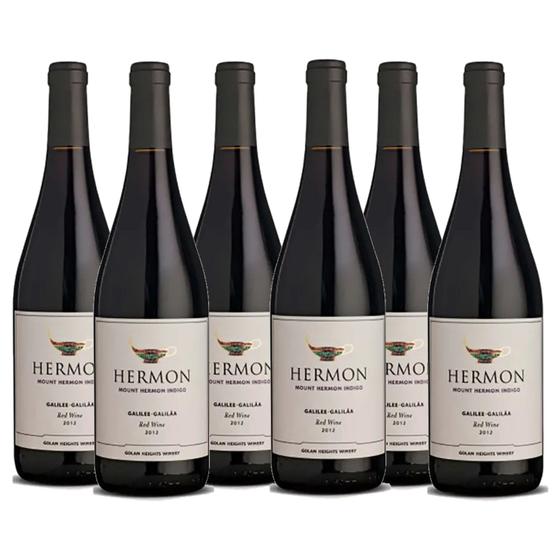 Imagem de Kit c/ 6und Vinho Israelense YARDEN MOUNT HERMON Tinto 375ml