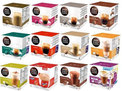 Kit C/96 Capsulas De Café Nescafé Dolce Gusto - 12 Opções - Cápsula de Café  - Magazine Luiza