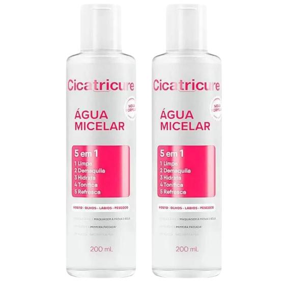 Imagem de Kit C2 Água Micelar 5 em 1 200ml  Cicatricure