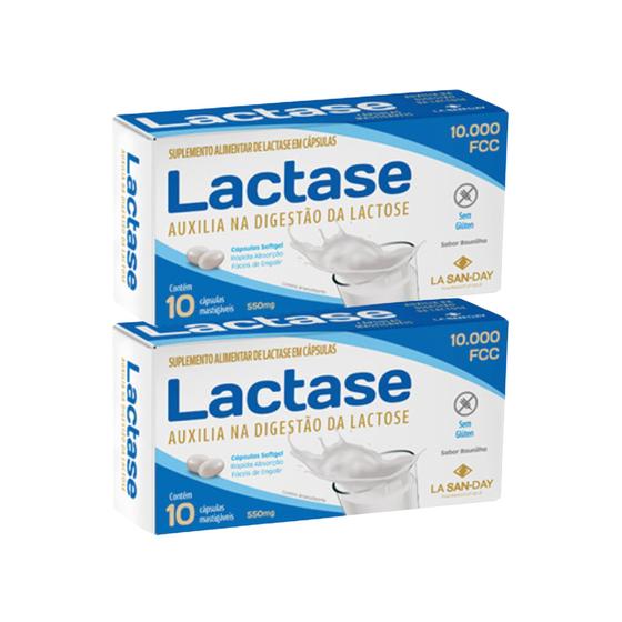 Imagem de Kit C2 Lactase para uma Digestão Tranquila - La San Day