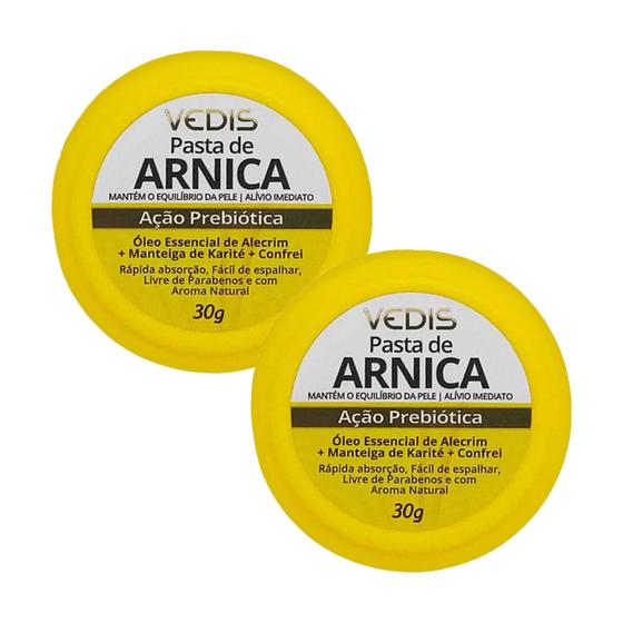 Imagem de Kit C2 Pasta de Arnica Equlíbrio da Pele - Vedis