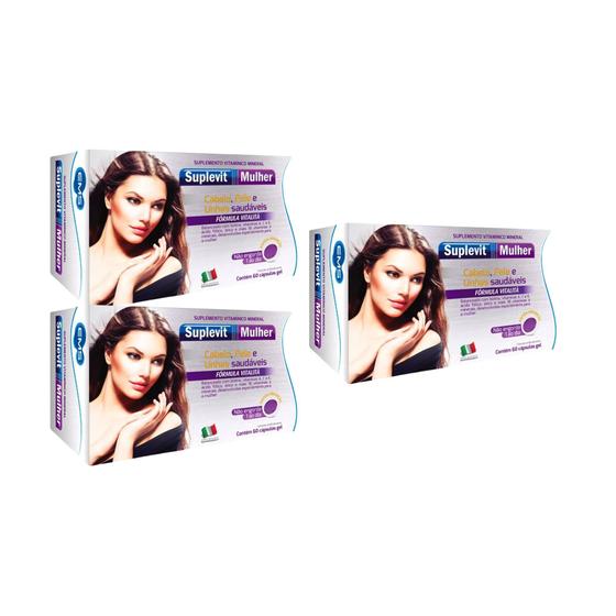 Imagem de Kit C3 Suplevit Mulher Nutrição Completa - EMS