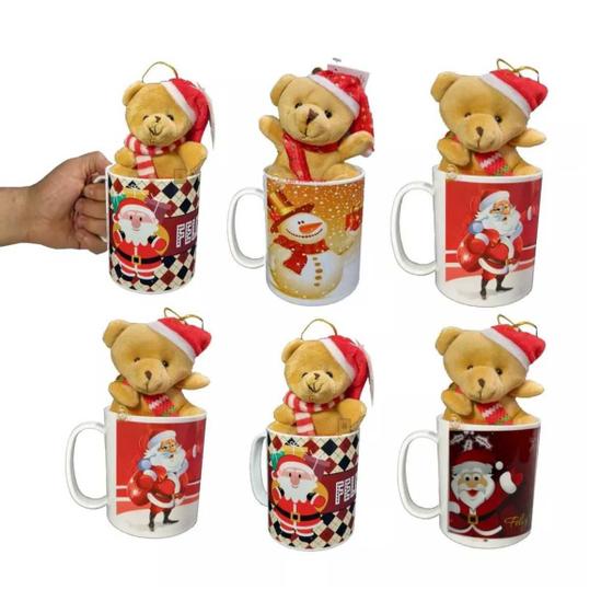 kit c6 Canecas 6 Enfeite Árvore de Natal Lembrança Natalino Menor preço em kit c6 Canecas 6 Enfeite Árvore de Natal Lembrança Natalino