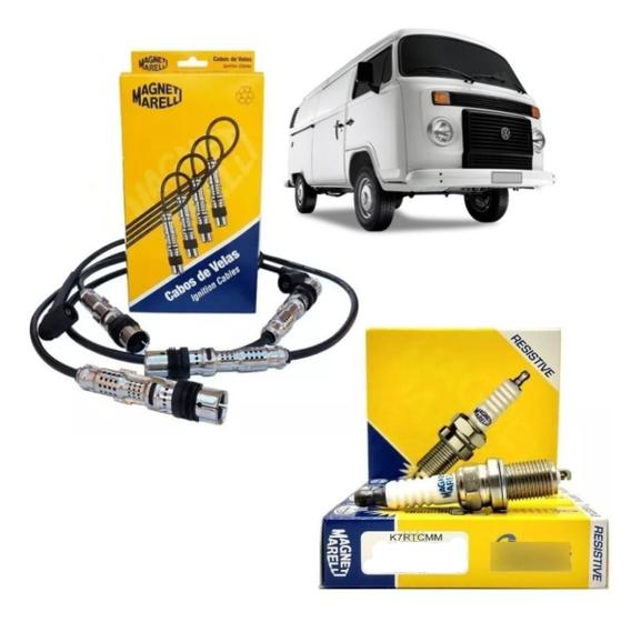 Imagem de Kit Cabo E Velas Kombi 1.4 8v Flex 2006 2007 2008 2009...