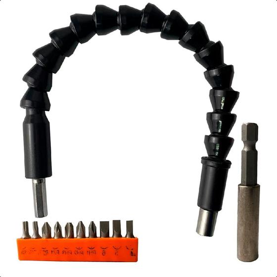 Imagem de Kit Cabo Extensor Flexivel e Bits Bestfer (BFH2774)
