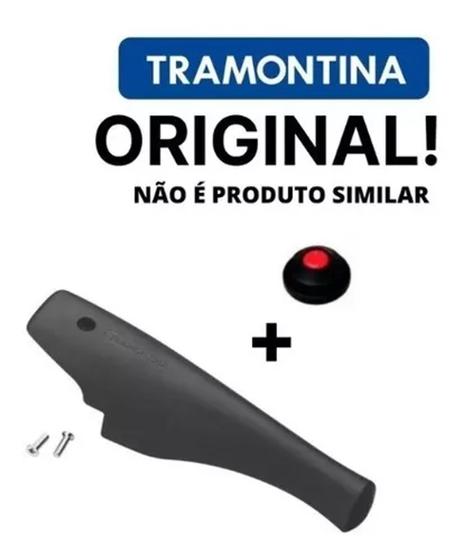Kit Cabo Panela De Pressão Tramontina Vancouver + Válvula Menor preço em Kit Cabo Panela De Pressão Tramontina Vancouver + Válvula