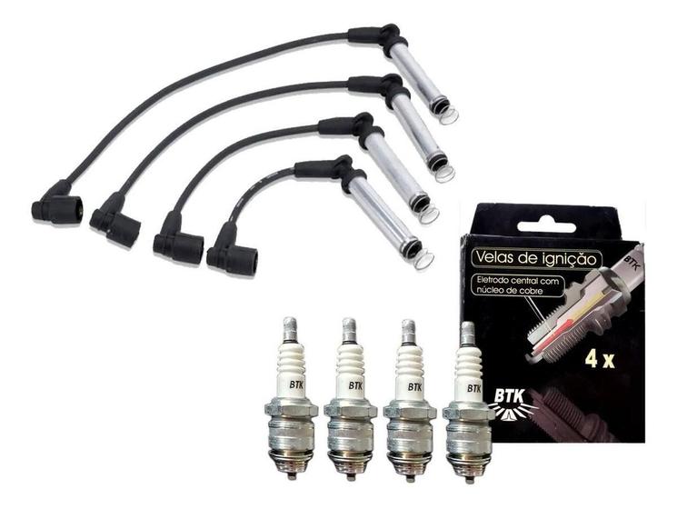 Imagem de Kit Cabos e Velas GM Vectra/Zafira/Astra/S10 2.0/1.8 Flex/Gas