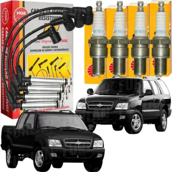 Imagem de Kit Cabos E Velas S10 Blazer 2.4 Flex 2007 A 2011