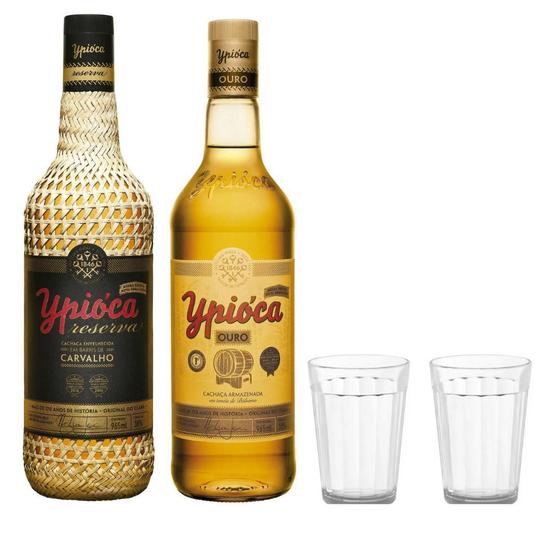 Imagem de Kit Cachaça Envelhecida Ypióca Reserva + Ouro 965Ml