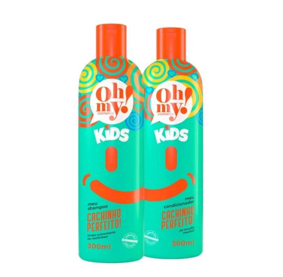 Imagem de Kit cachinho perfeito! oh my! shampoo e condicionador 300ml