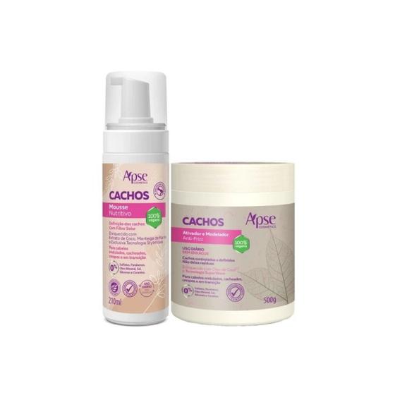 Imagem de KIT Cachos SOS Mousse 210ml E Ativador 500ml Apice